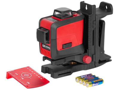 Laser KAPRO® 883N Prolaser®, 3D All-Lines, RedBeam, v kufri