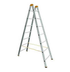 Rebrík ALVE FORTE PROFI PLUS 8905, 2x5, štafle, dvojitý