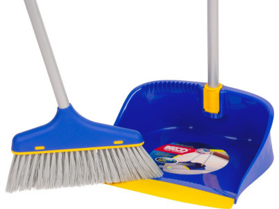 Súprava upratovacia Neco 30-1045-14, metla s lopatkou, násadou 80 cm