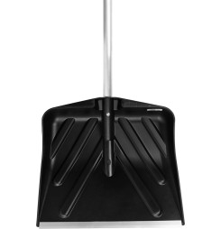 Odhrňovač ANSNOW P9, 435x390 mm, lopata na sneh, plast, odhŕňač, ALU násada, mix farieb, ZMONTOVANÝ