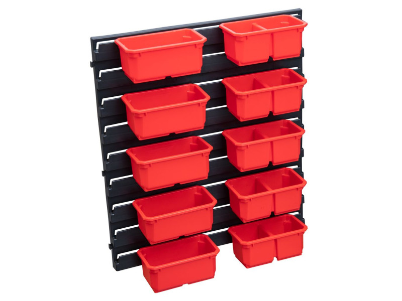 Boxy QBRICK® Organizer náhradný, ONE Organizer M/L, 11 dielna sada, na stenu Boxy QBRICK® Organizer náhradný, ONE Organizer M/L, 11 dielna sada, na stenu