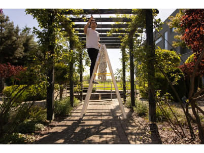 Rebrík Strend Pro, 6 priečkový, drevené štafle, 1,90 m, max. 150 kg