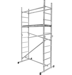 Lešenie s plošinou Strend Pro IKAR, hliníkové, 2x5, 3in1, max.400 cm, max. 150 kg