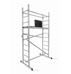 Lešenie s plošinou Strend Pro IKAR, hliníkové, 2x5, 3in1, max.400 cm, max. 150 kg
