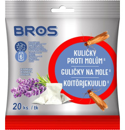 Guličky Bros, na mole, bal. 20 ks