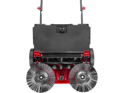 Zametací stroj Worcraft HPS-650, mechanická metla, s objemom 22 lit.