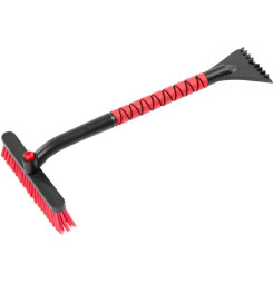 Metlička Strend Pro Premium, na auto, na ľad a sneh, so škrabkou, Alu, 65 cm