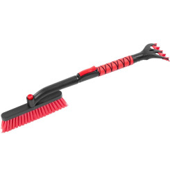 Metlička Strend Pro Premium, na auto, na ľad a sneh, so škrabkou, teleskopická, Alu, 65,5-82,5 cm