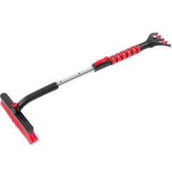 Metlička Strend Pro Premium, na auto, na ľad a sneh, so škrabkou, teleskopická, Alu, 65,5-82,5 cm