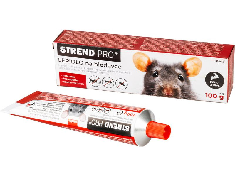 Lepidlo Strend Pro, 100 g, na hlodavce, myši, potkany a hmyz