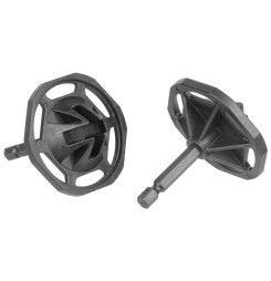 Adaptér Strend Pro Premium SO122, bal. 2 ks, čierny, pre nivelačné klobúčiky