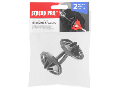 Adaptér Strend Pro Premium SO122, bal. 2 ks, čierny, pre nivelačné klobúčiky