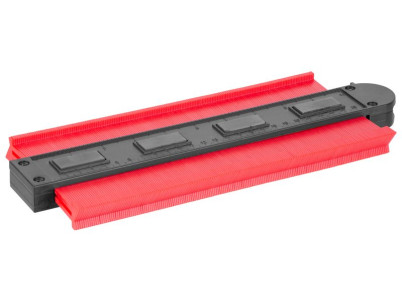 Šablóna na obkreslenie tvarov Strend Pro DG681, 250x130 mm, s uzamknutím vzoru a magnetom