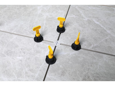 Sada nivelačná Strend Pro, 1x kľúč, 50x T-medzerník, 50x klobúčik