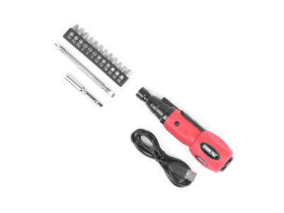 Skrutkovač Strend Pro NPT-SDD3.6V, akumulátorový + 12 bitov