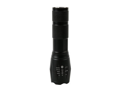 Svietidlo Strend Pro Flashlight FL001, T6 150 lm, AluBody, ZOOM, 2200 mAh, power bank, USB nabíjanie