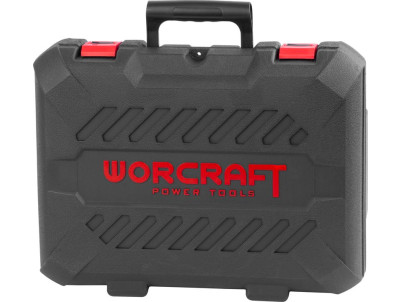 Brúska Worcraft CAG-S20LiBH ShareSYS, 125 mm, uhlová, SET v kufri, s batériou a nabíjačkou, 1x 4.0 Ah, bezuhlíková