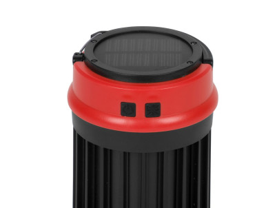 Lampa Strend Pro, proti hmyzu a komárom, kempingová, solárna, USB, UV+biela LED, 15x8,60 cm