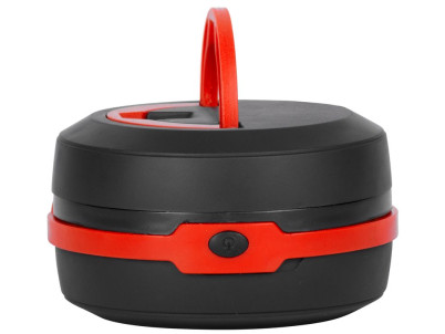 Lampa Strend Pro Camping, skladacia, kempingové svietidlo, 3xAA, červená, 8.5x5/13 cm