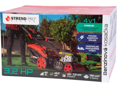 Kosačka Strend Pro QL46P-139, benzínová, 2,4 kW, záber 46 cm, s pojazdom, LONCIN