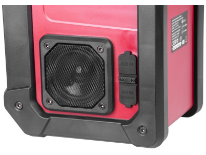 Rádio Worcraft CBTS-S20LiH ShareSYS, 20V Li-Ion, DAB+FM, Bluetooth, AUX, 2x15W