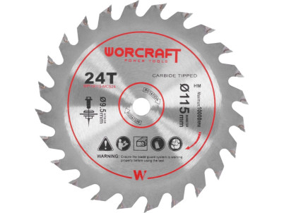 Kotúč pre Worcraft CMCS-S20LiB, 115x9,5 mm, 24T, pílový Kotúč pre Worcraft CMCS-S20LiB, 115x9,5 mm, 24T, pílový