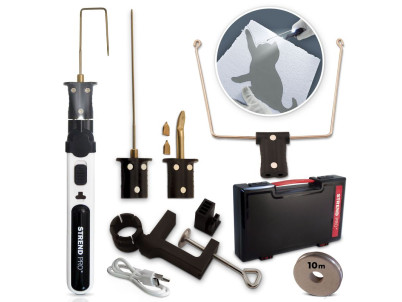 Pero Strend Pro, rezač na polystyrén, 2000mAh, USB nabíjanie, s príslušenstvom