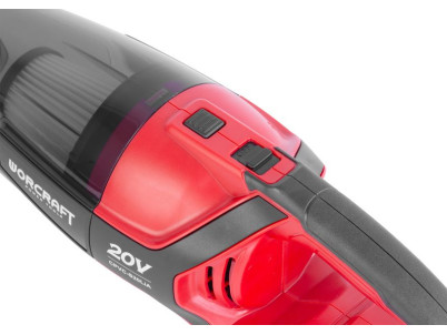 Vysávač Worcraft CPVC-S20LiA ShareSYS, 20V Li-Ion, do auta, na podlahy