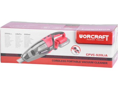 Vysávač Worcraft CPVC-S20LiA ShareSYS, 20V Li-Ion, do auta, na podlahy