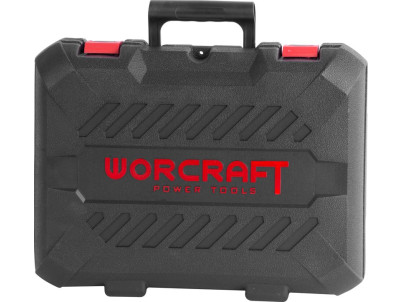 Brúska Worcraft CAG-S20LiBH ShareSYS, 115 mm, uhlová, SET v kufri, s batériou a nabíjačkou,  20V, 1x Li-ion, bezuhlíková