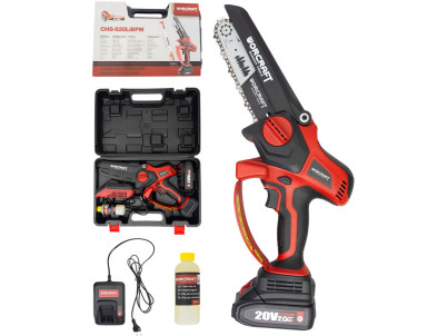 Píla Worcraft CHS-S20LiBPM ShareSYS, 20V Li-Ion, ručná, mini reťazová, bezuhlíková, lišta 15 cm, SET v kufri (náhrada za 114570) Píla Worcraft CHS-S20LiBPM ShareSYS, 20V Li-Ion, ručná, mini reťazová, bezuhlíková, lišta 15 cm, SET v kufri (náhrada za 114570)
