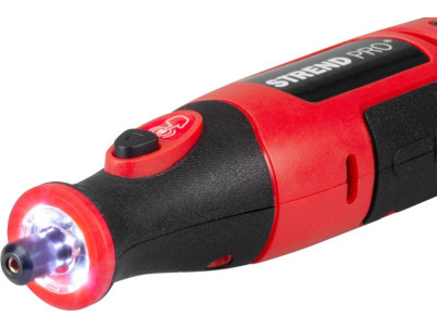Brúska Strend Pro, mini, priama, vŕtanie a brúsenie, 8 V, 1500 mAh, s príslušenstvom