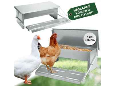 Kŕmitko Strend Pro, pre hydinu, automatické, nášľapné, max. 5 kg