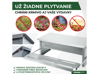 Kŕmitko Strend Pro, pre hydinu, automatické, nášľapné, max. 5 kg