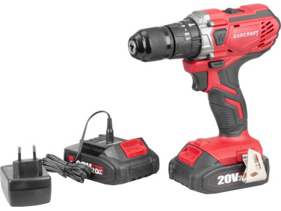Skrutkovač Worcraft CHD-S20LiWB ShareSYS, 20V, 2x Li-ion 2.0 Ah, bezuhlíkový, SET v kufri Skrutkovač Worcraft CHD-S20LiWB ShareSYS, 20V, 2x Li-ion 2.0 Ah, bezuhlíkový, SET v kufri