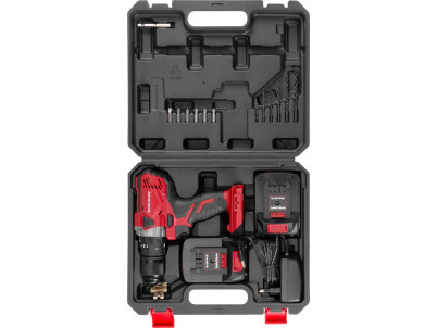 Skrutkovač Worcraft CHD-S20LiWB ShareSYS, 20V, 2x Li-ion 2.0 Ah, bezuhlíkový, SET v kufri Skrutkovač Worcraft CHD-S20LiWB ShareSYS, 20V, 2x Li-ion 2.0 Ah, bezuhlíkový, SET v kufri