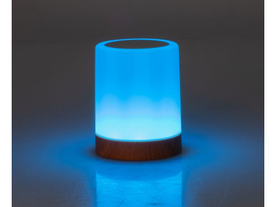 Lampa Strend Pro, stolná, stmievateľná, USB, voľba intenzity a farby svetla, RGB, s hákom na zavesenie