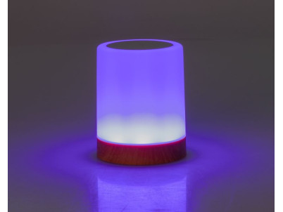 Lampa Strend Pro, stolná, stmievateľná, USB, voľba intenzity a farby svetla, RGB, s hákom na zavesenie