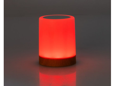 Lampa Strend Pro, stolná, stmievateľná, USB, voľba intenzity a farby svetla, RGB, s hákom na zavesenie