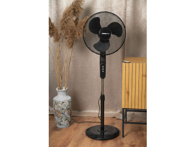 Ventilátor Strend Pro, stojanový, s diaľkovým ovládaním, 60 cm, 45 W