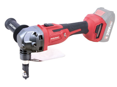 Nožnice na plech Worcraft CHMN-S20LiB, ShareSYS, 20V, rezač plechu, bezuhlíkový