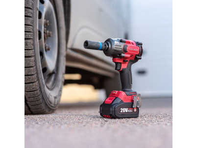 Uťahovák Worcraft CIW-S20LiB-850 ShareSYS, 20V Li-Ion, rázový, 850Nm, 1/2" square Uťahovák Worcraft CIW-S20LiB-850 ShareSYS, 20V Li-Ion, rázový, 850Nm, 1/2" square