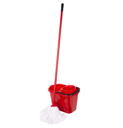 Súprava upratovacia Ekonex 71301, mop na podlahy + vedro 10 lit., mix farieb