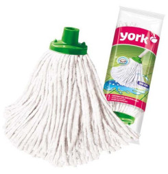 Hlavica na mop York 073010, MEGA, bavlnený, náhradná handra, 200 g