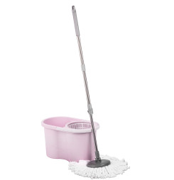 Súprava upratovacia Strend Pro Quantum 16l, rotačný mop na podlahy + vedro, teleskopická násada