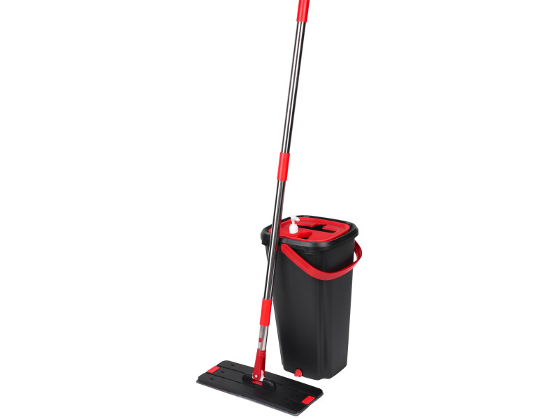Súprava upratovacia mop QuickShine MagicHome, plochý, s 8 lit. žmýkacím vedrom, na podlahy Súprava upratovacia mop QuickShine MagicHome, plochý, s 8 lit. žmýkacím vedrom, na podlahy