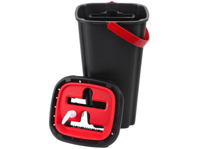 Súprava upratovacia mop QuickShine MagicHome, plochý, s 8 lit. žmýkacím vedrom, na podlahy Súprava upratovacia mop QuickShine MagicHome, plochý, s 8 lit. žmýkacím vedrom, na podlahy