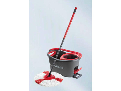 Súprava upratovacia Vileda TURBO 2v1, rotačný mop na podlahy + vedro, s darčekom
