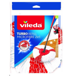 Hlavica na mop Vileda TURBO 2v1, náhradná handra