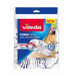 Hlavica na mop Vileda TURBO, 3v1, náhradná handra
